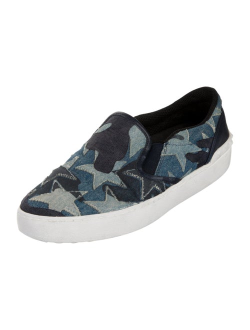 Valentino Denim Printed Sneakers