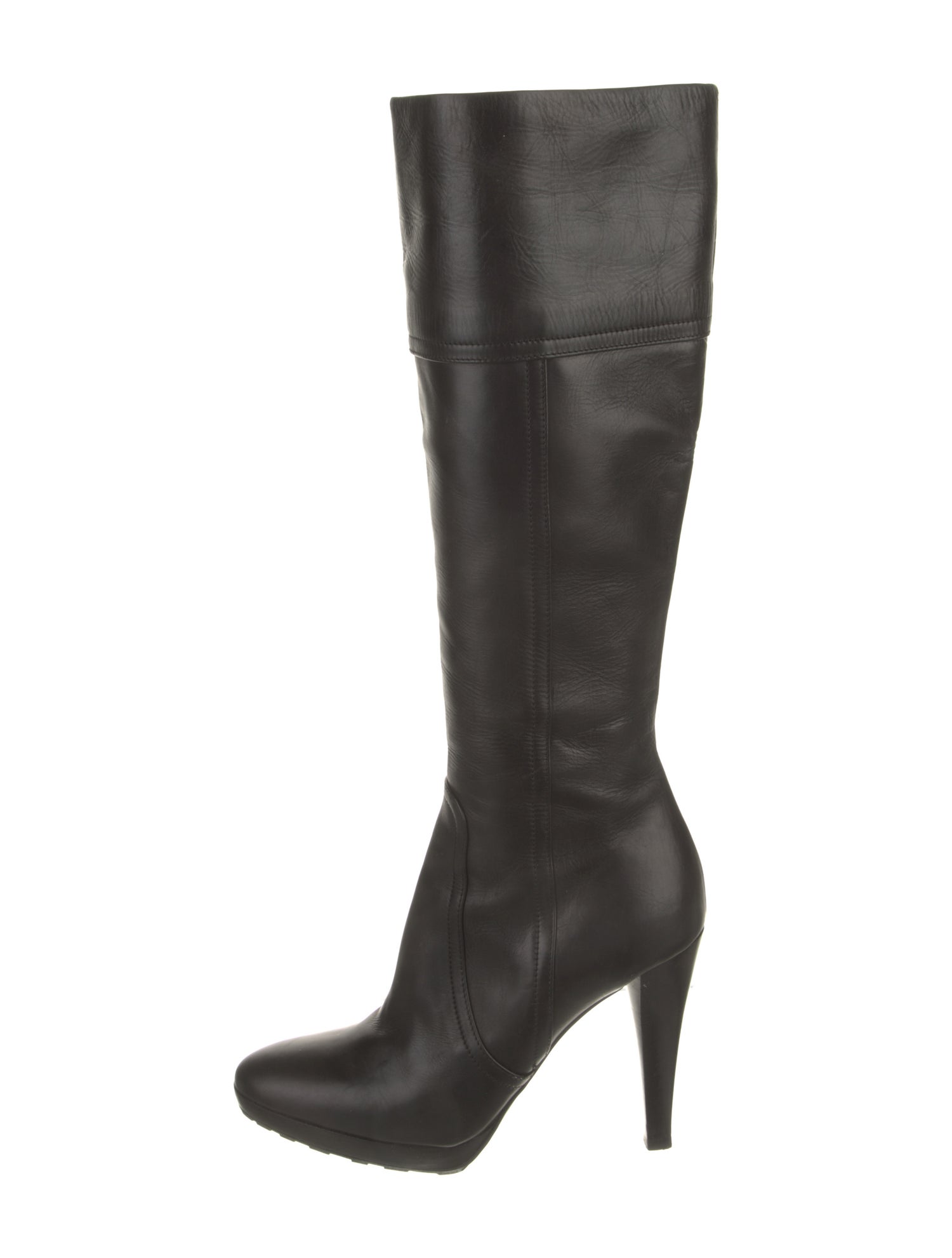Valentino Rockstud Accents Leather Boots