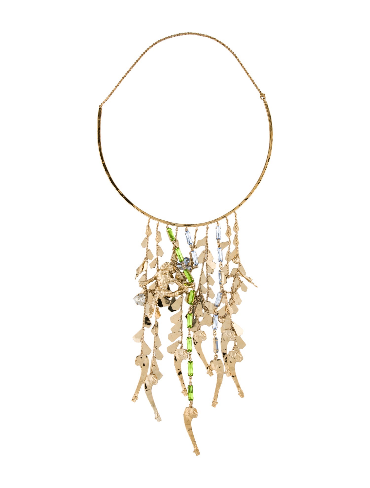 Valentino Crystal Cult Collar Necklace