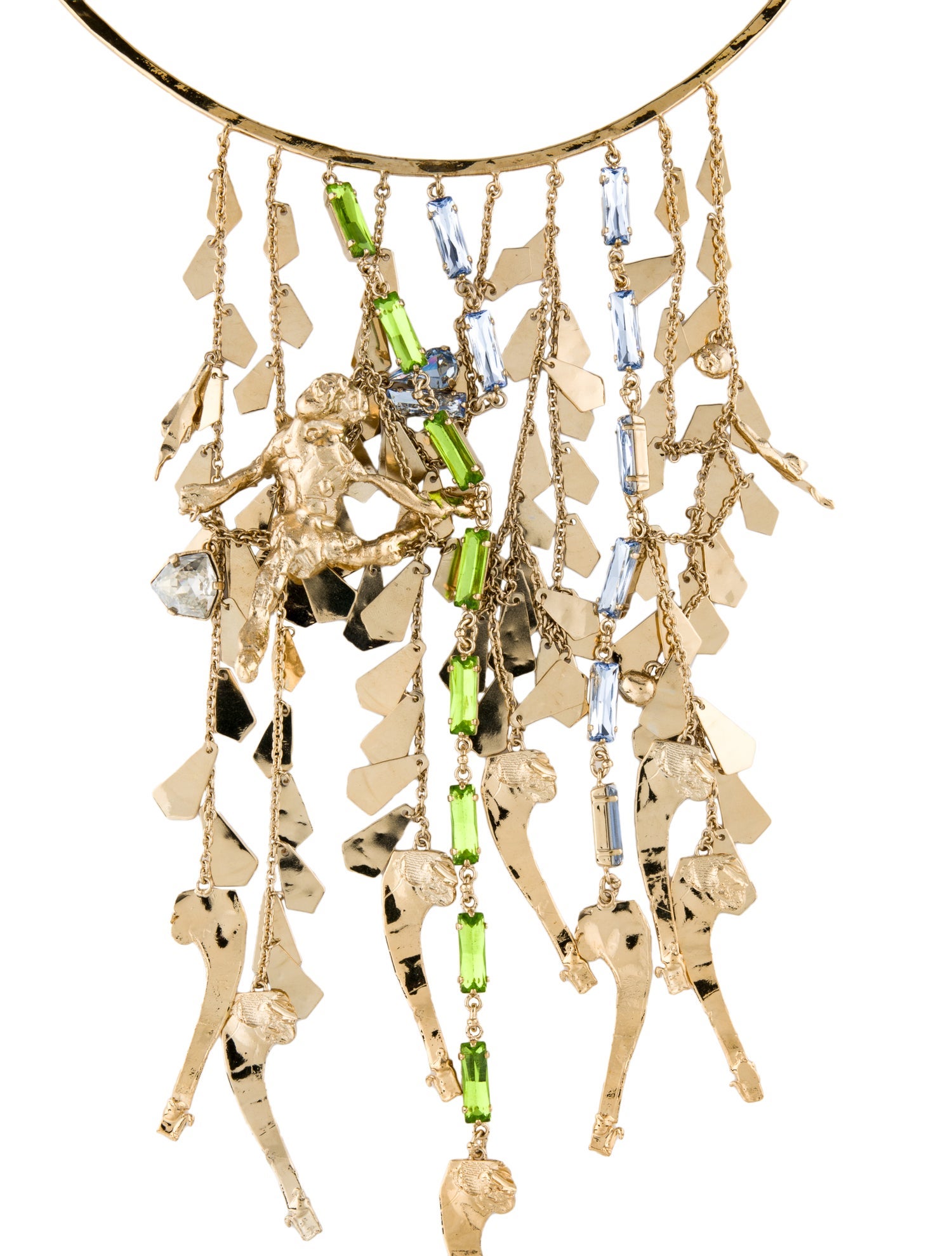 Valentino Crystal Cult Collar Necklace