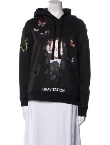 Valentino Tops Graphic Print Crew Neck Sweatshirt S