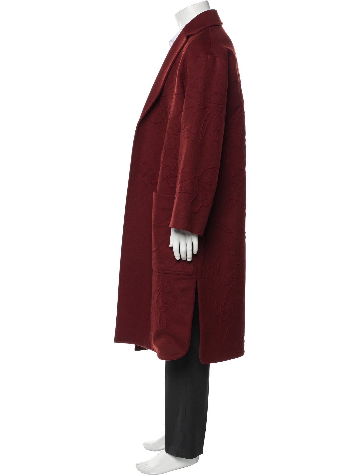 Valentino Virgin Wool Overcoat