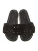 Valentino Rockstud Accents Mink Slides
