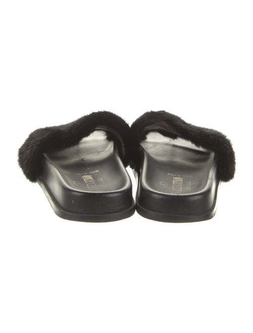 Valentino Rockstud Accents Mink Slides