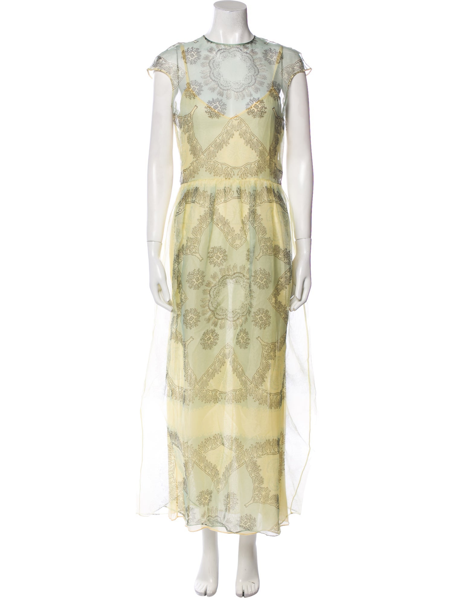 Valentino Silk Long Dress w/ Tags