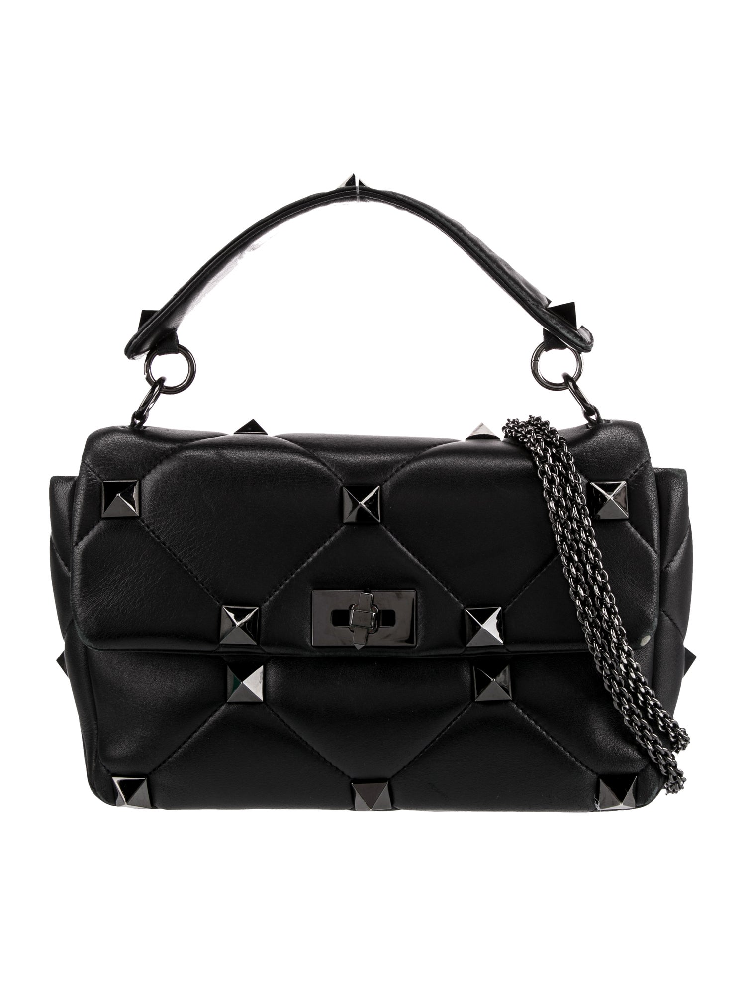 Valentino Roman Stud Top Handle Bag