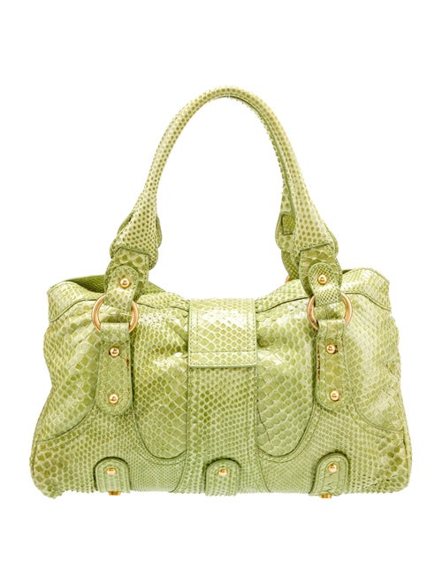 Valentino Python Shoulder Bag