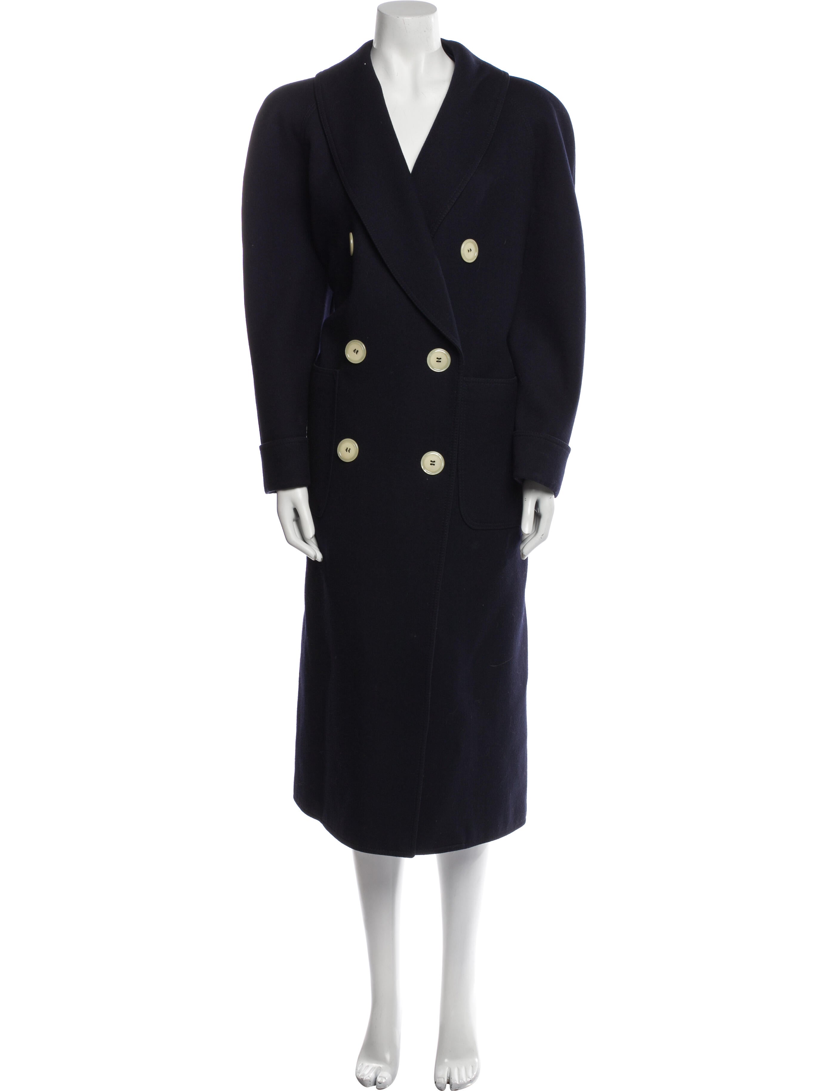 Valentino Vintage 1980's Peacoat