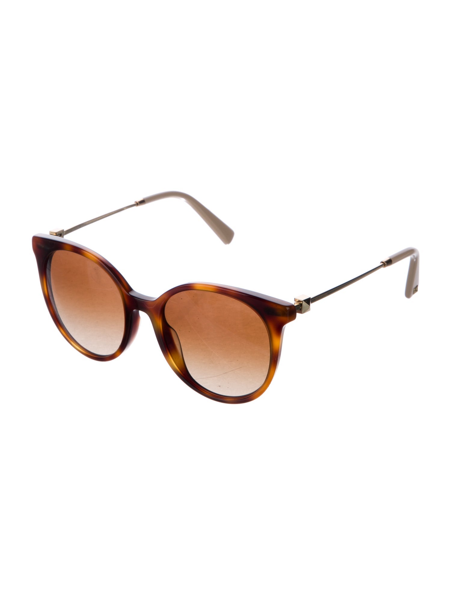 Valentino Rockstud Accents Cat-Eye Sunglasses