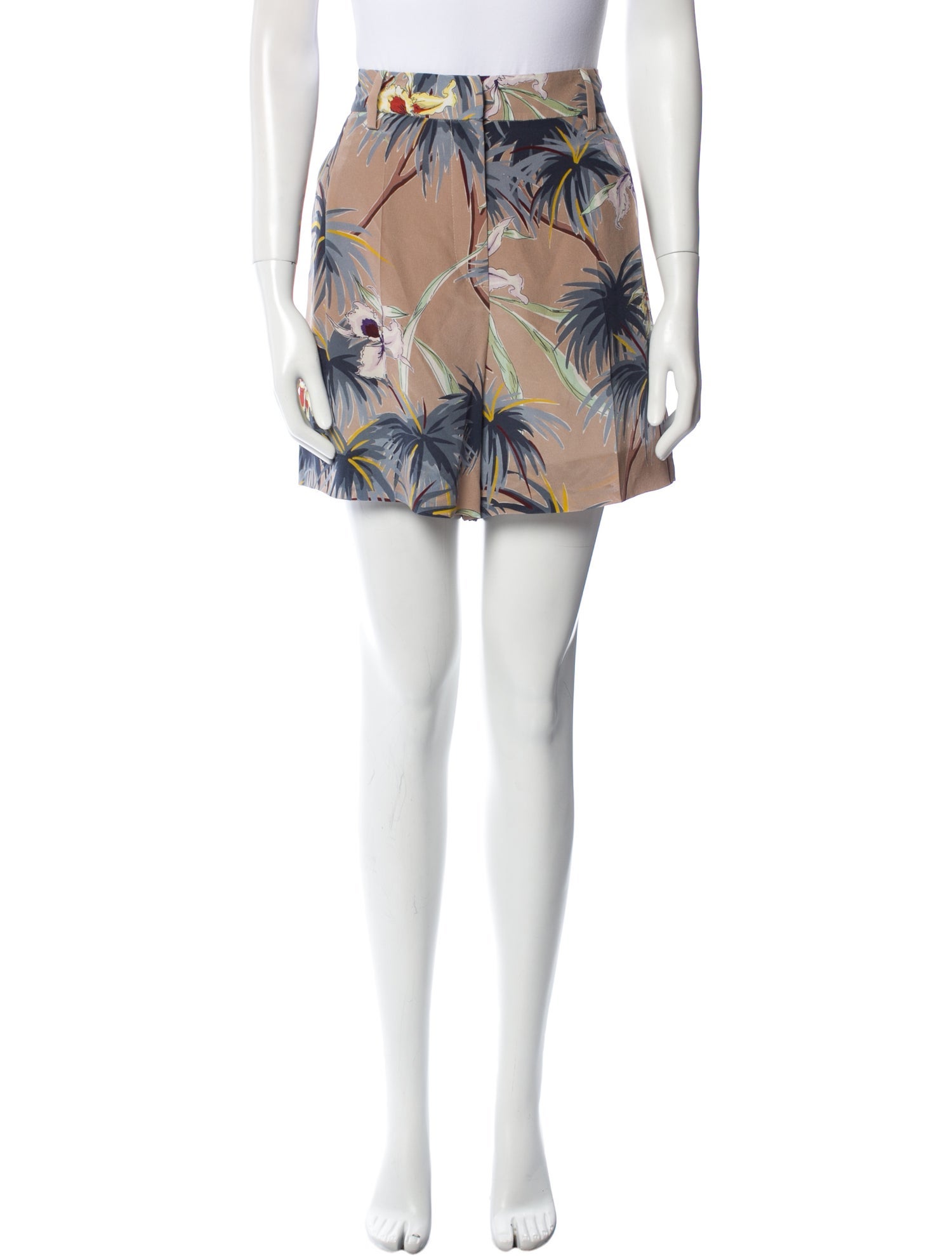 Valentino Silk Mini Shorts w/ Tags