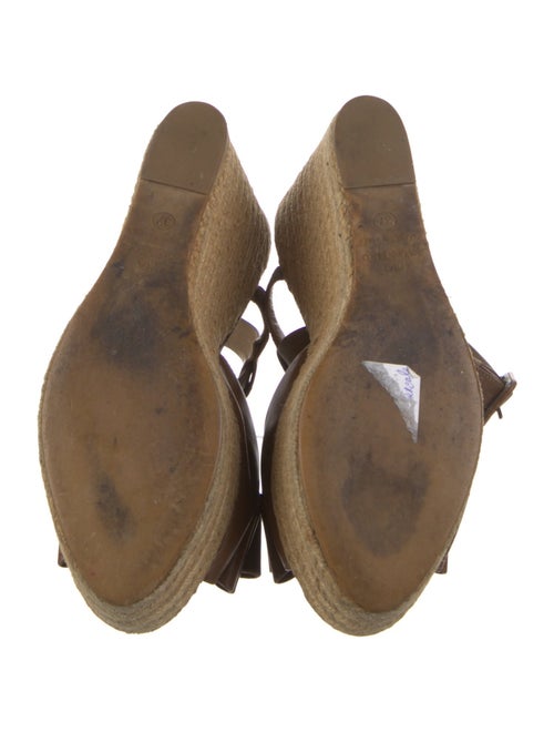 Valentino Rockstud Accents Leather Espadrilles