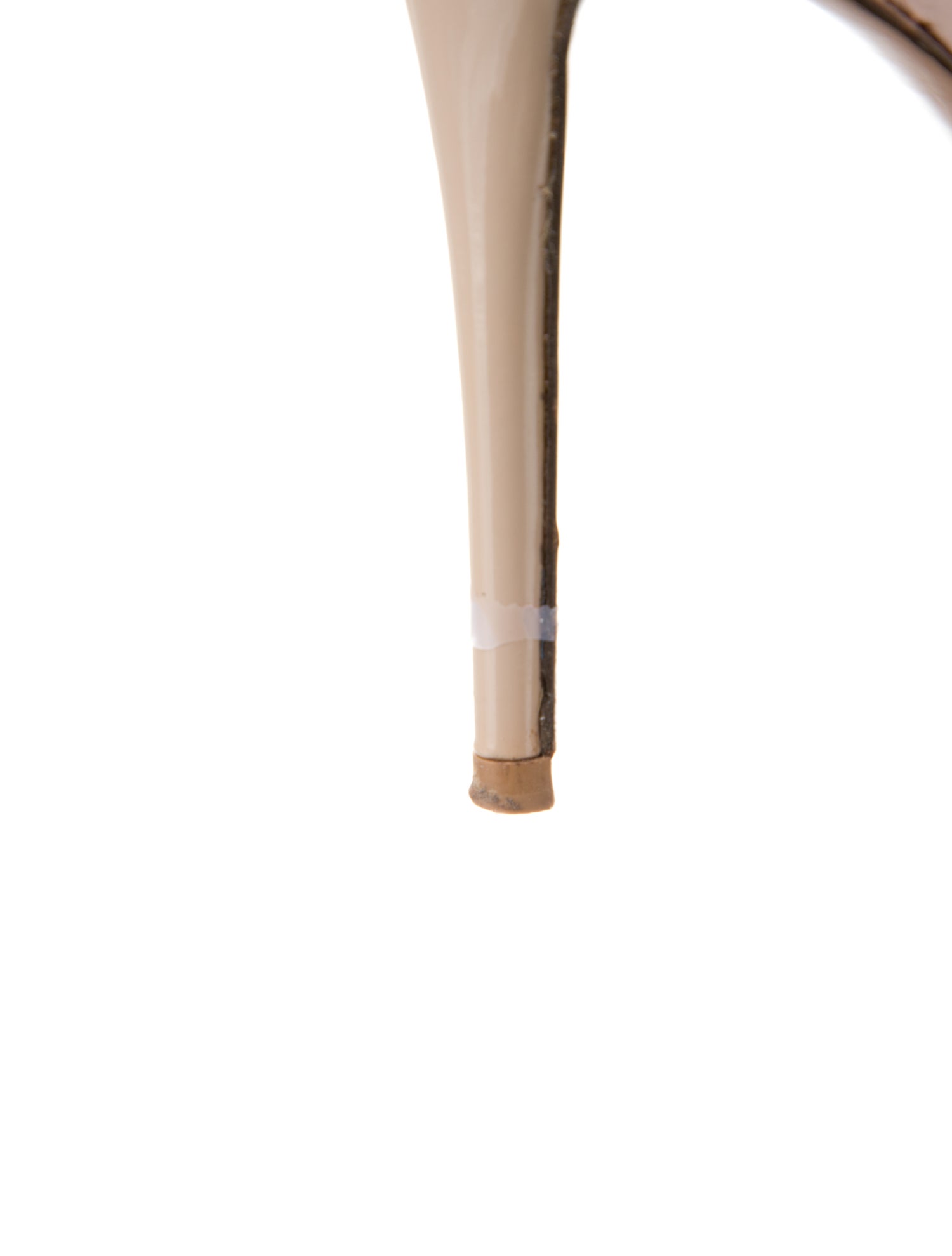 Valentino Rockstud Accents Patent Leather T-Strap Pumps