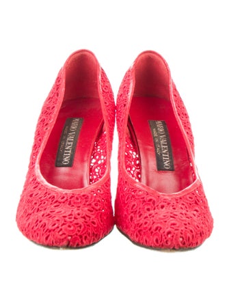 Valentino Canvas Pumps