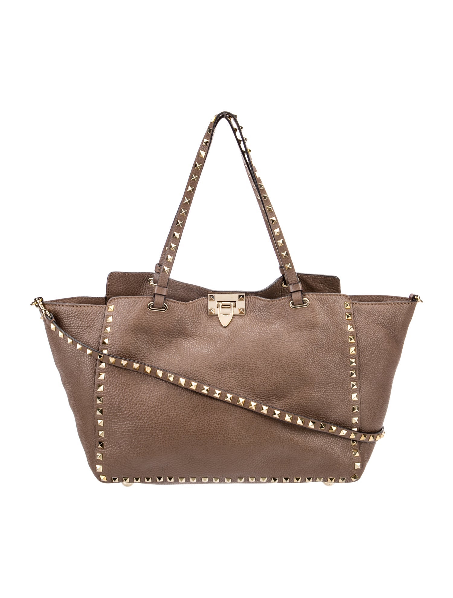 Valentino Rockstud Top Handle Bag