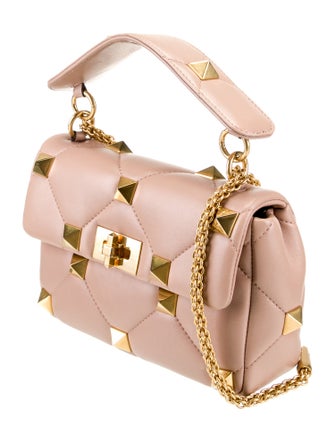 Valentino Leather Top Handle Bag