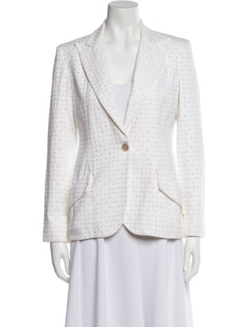 Valentino Jackets Lace Pattern Blazer M