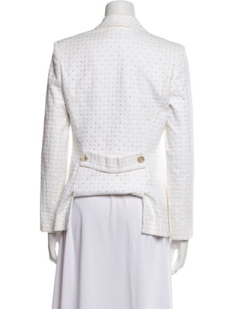 Valentino Lace Pattern Blazer