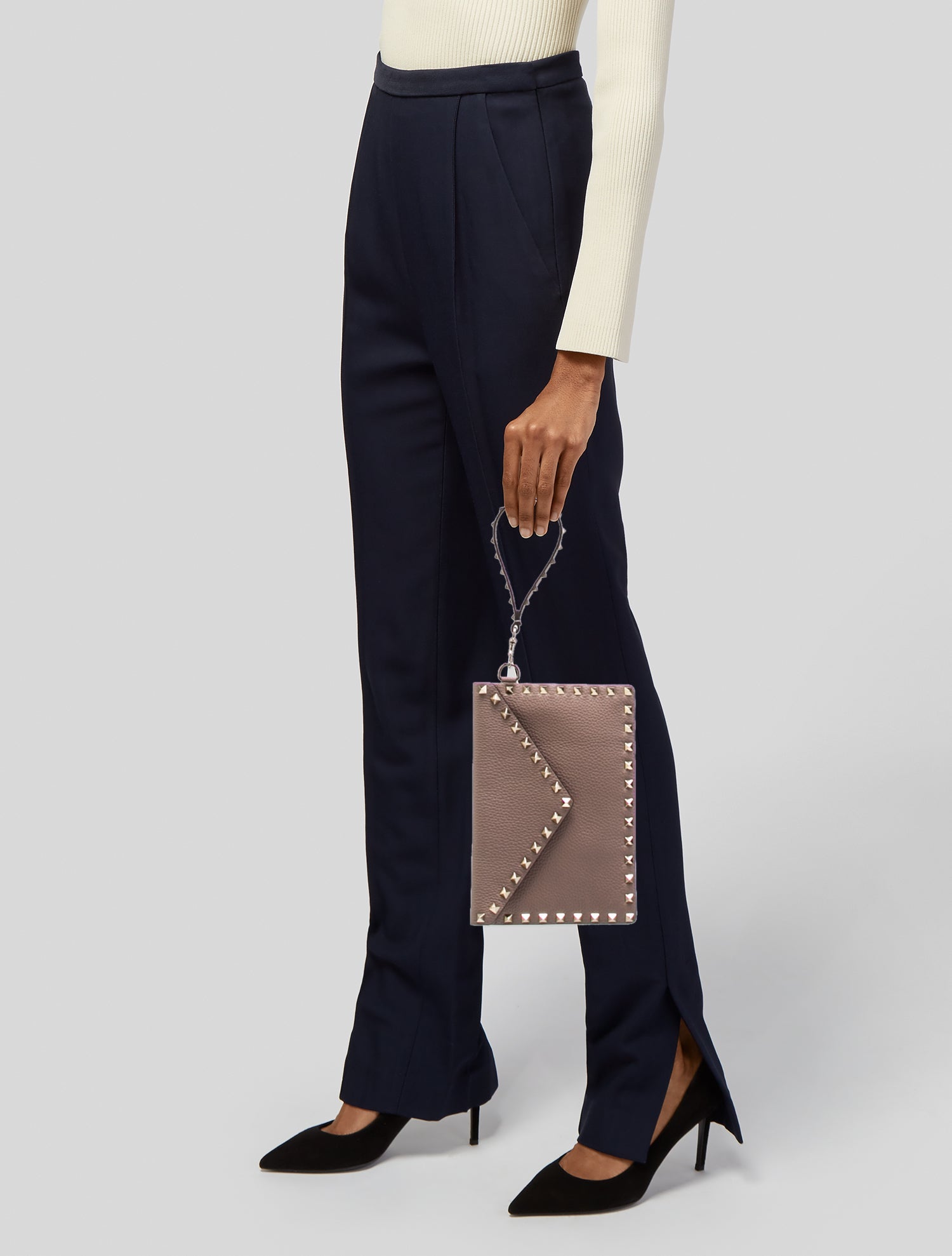 Valentino Rockstud Clutch