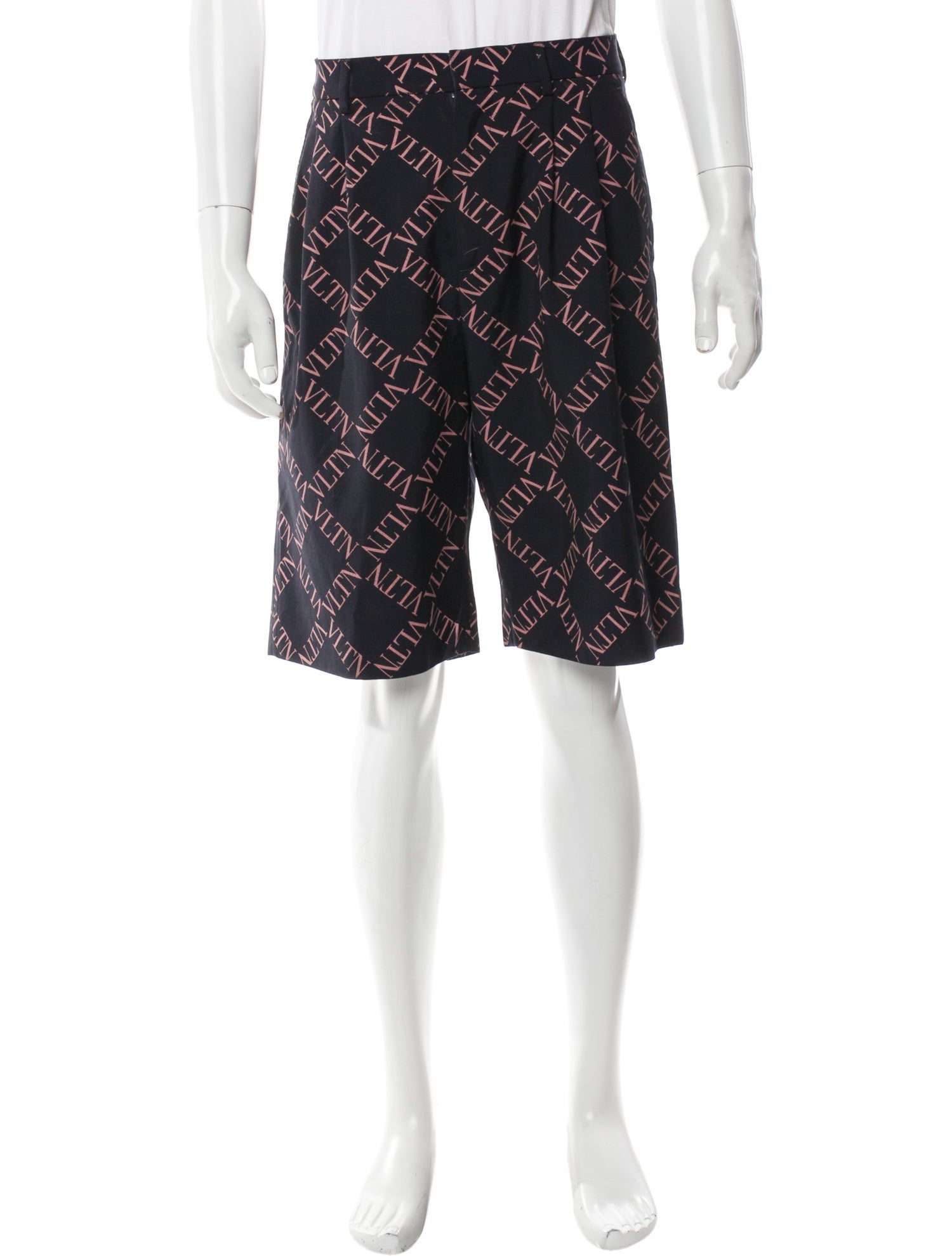 Valentino Wool Jogger Shorts