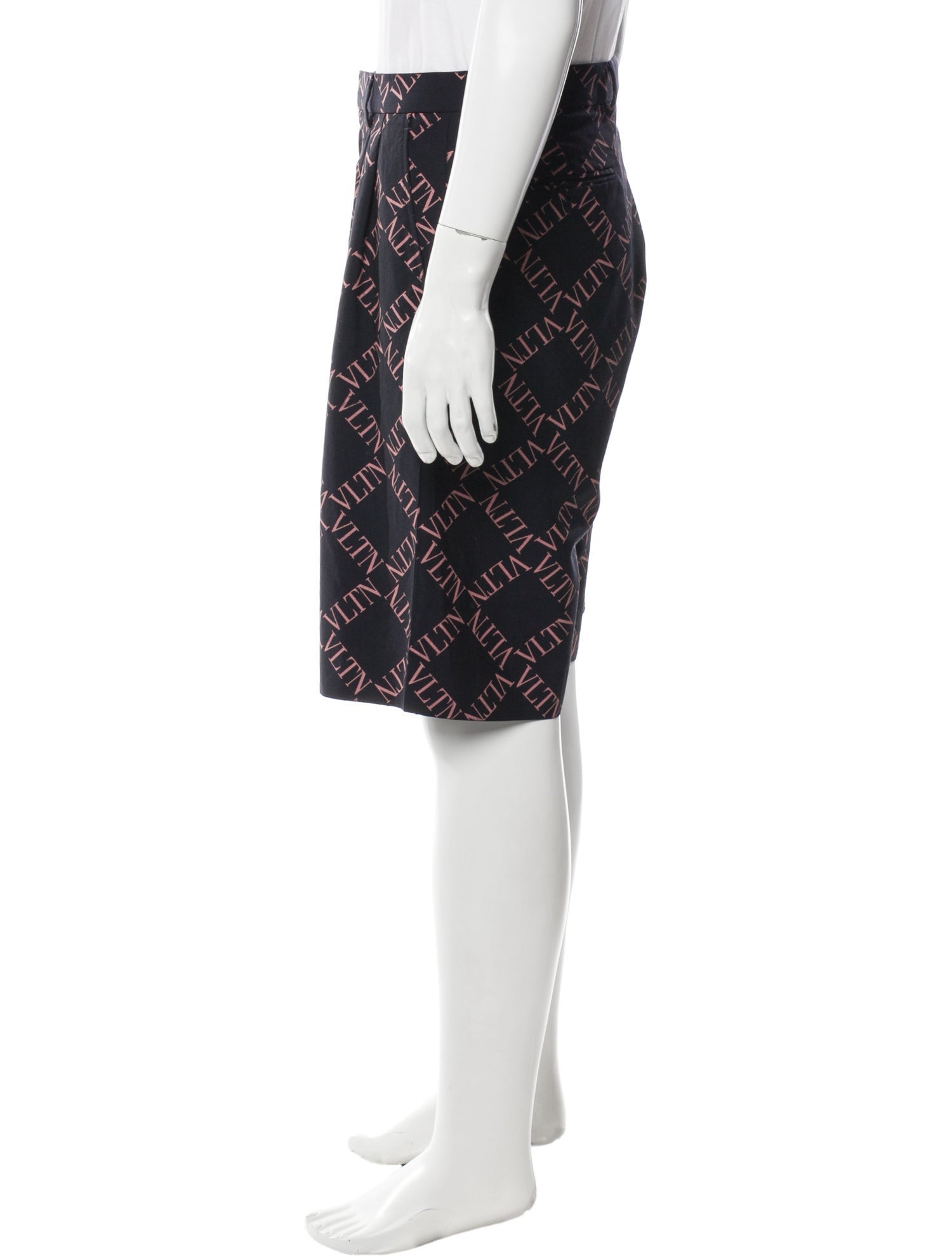 Valentino Wool Jogger Shorts