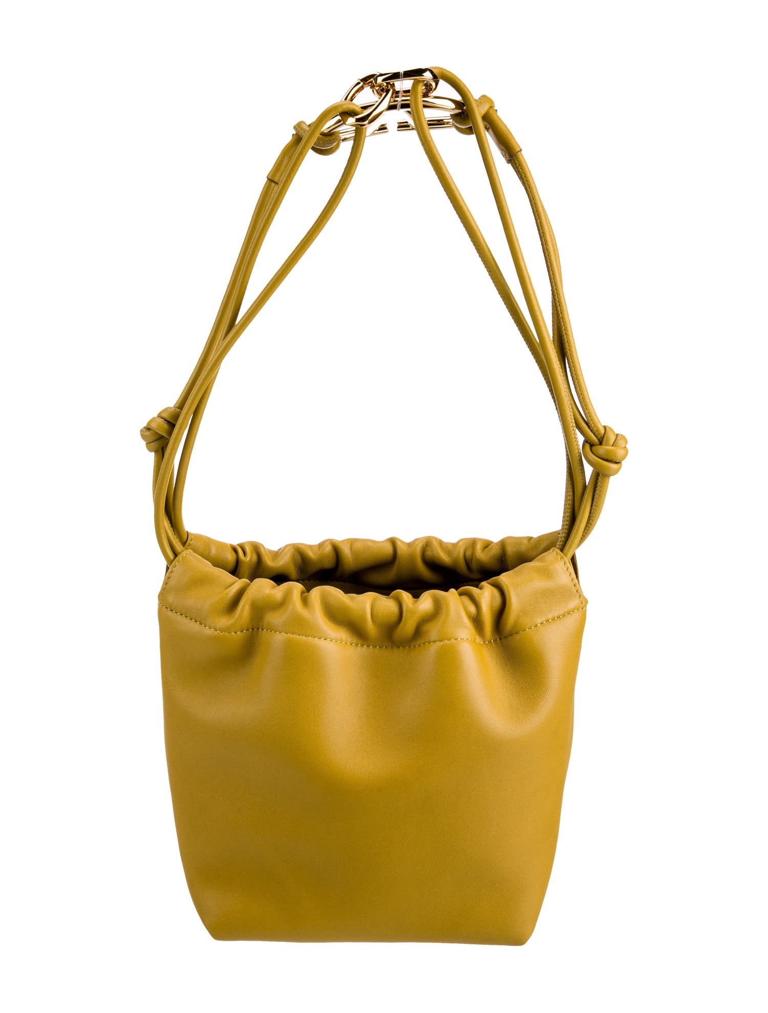 Valentino Leather Bucket Bag