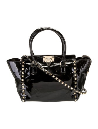 Valentino Rockstud Top Handle Bag