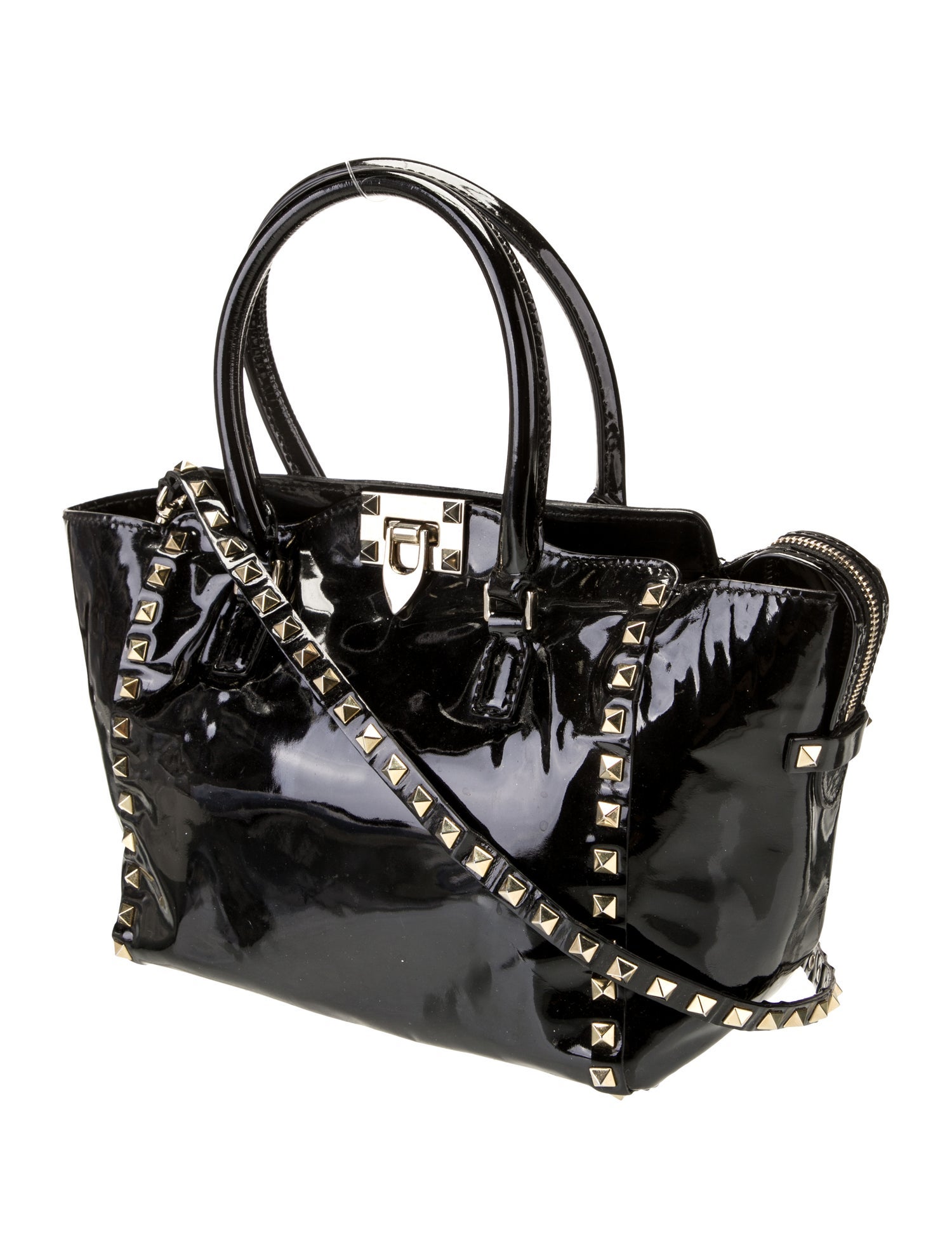Valentino Rockstud Top Handle Bag