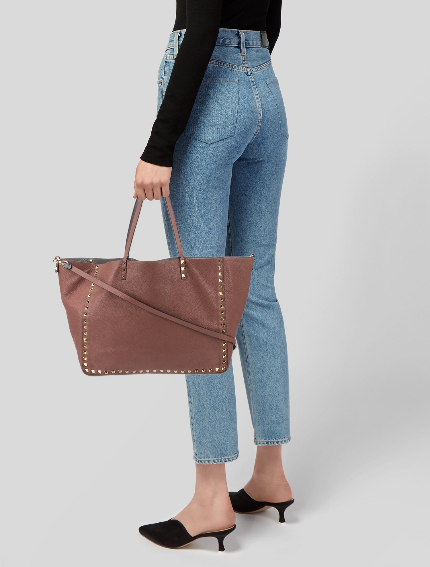 Valentino Rockstud Reversible Tote