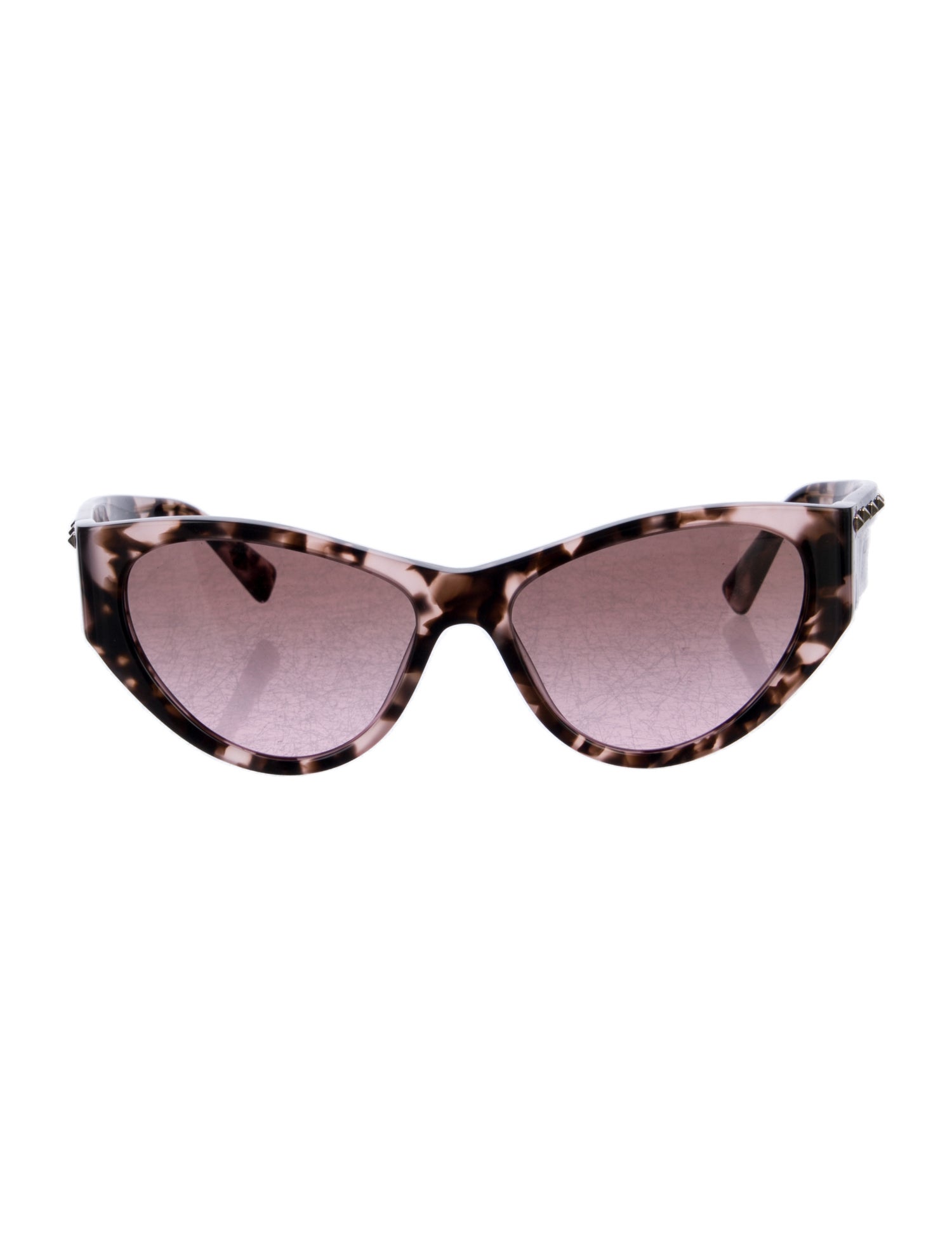 Valentino Rockstud Accents Cat-Eye Sunglasses