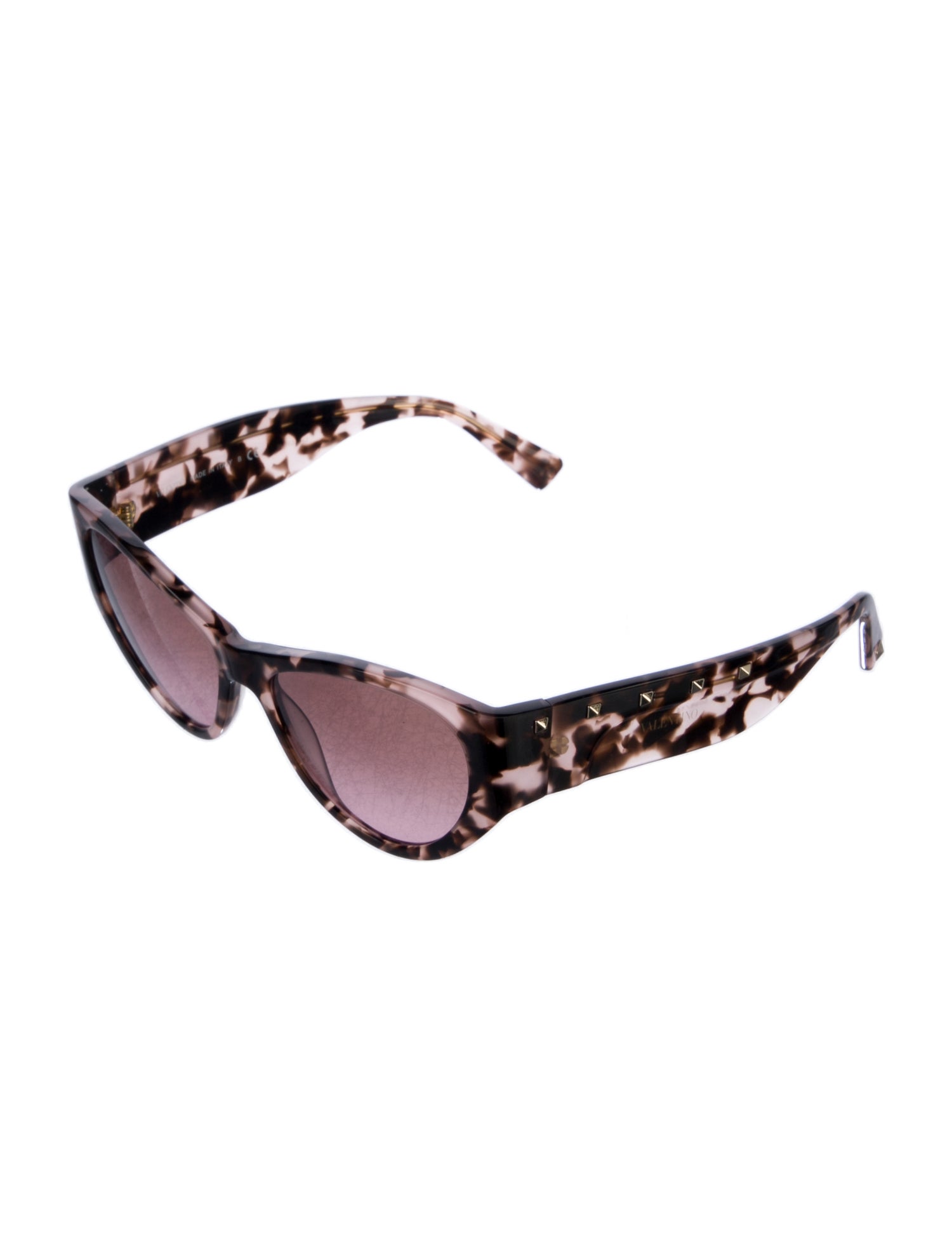 Valentino Rockstud Accents Cat-Eye Sunglasses