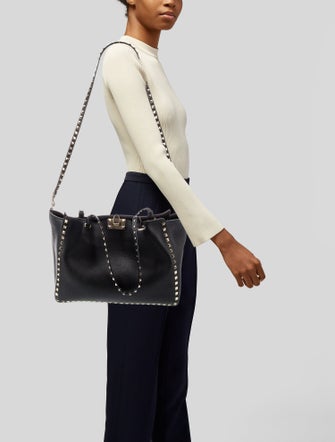Valentino Rockstud Tote Large