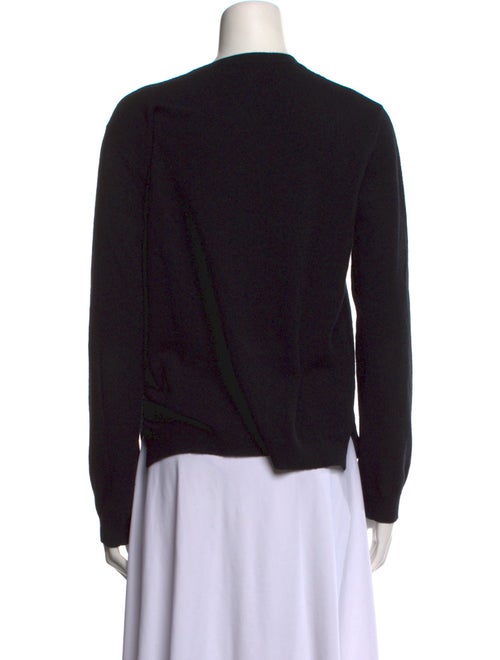 Valentino Virgin Wool Graphic Print Sweater