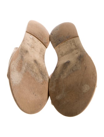 Valentino Leather Slides