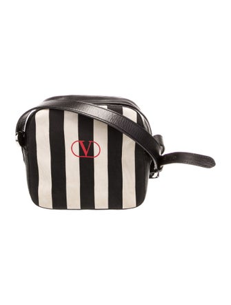 Valentino Canvas Shoulder Bag