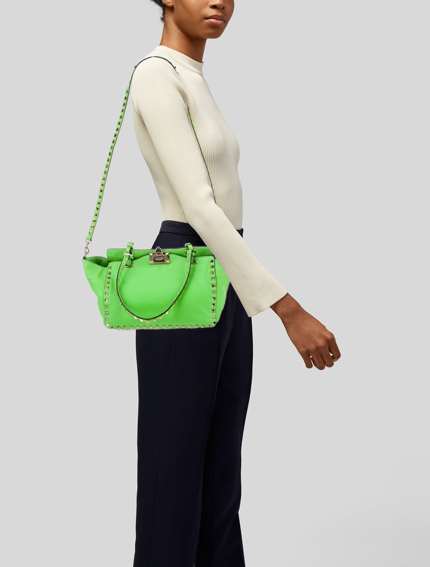 Valentino Leather Tote