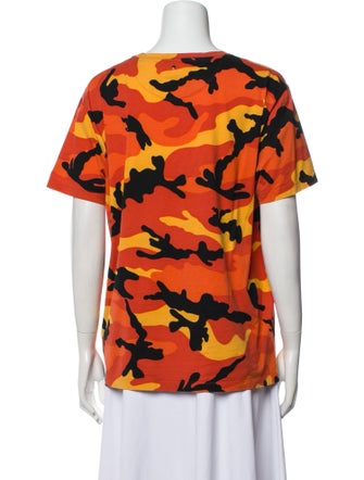 Valentino Printed Bateau Neckline T-Shirt