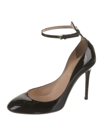 Valentino Patent Leather D'Orsay Pumps