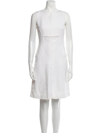 Valentino Linen Mini Dress