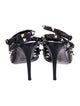 Valentino Rockstud Accents Leather T-Strap Pumps