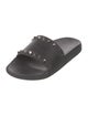Valentino Rockstud Accents Rubber Slides