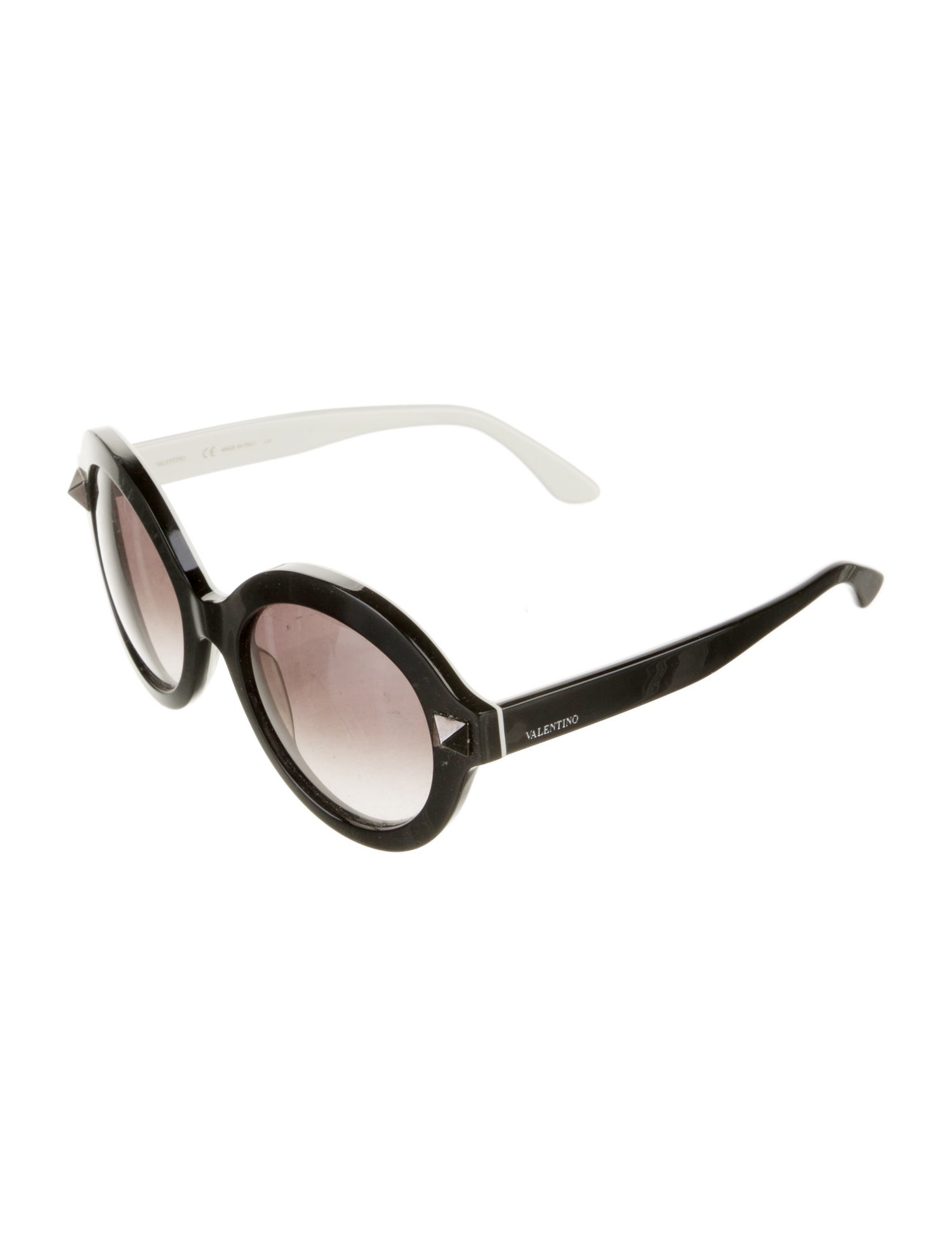 Valentino Rockstud Accents Oversize Sunglasses