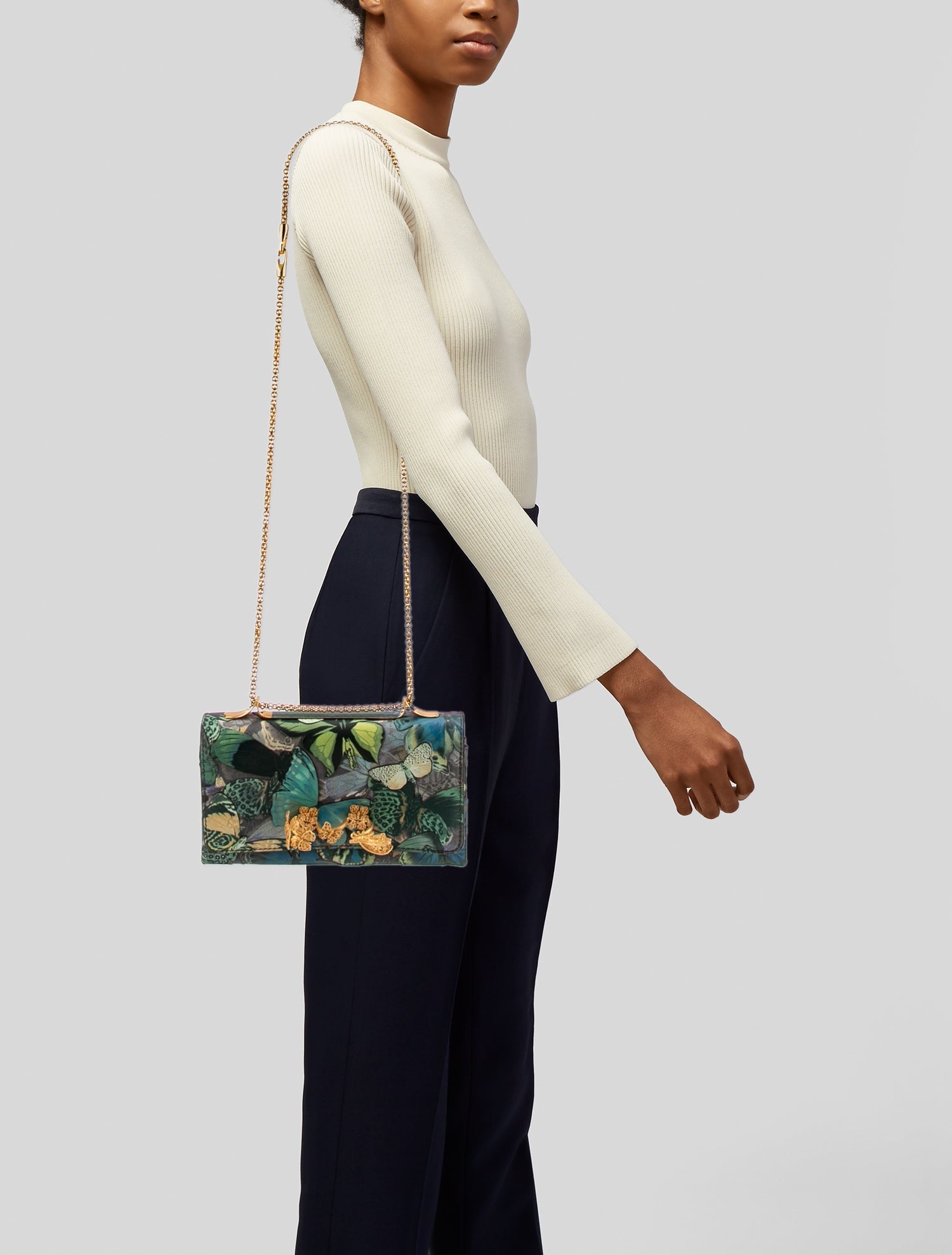 Valentino Camubutterfly Minaudière