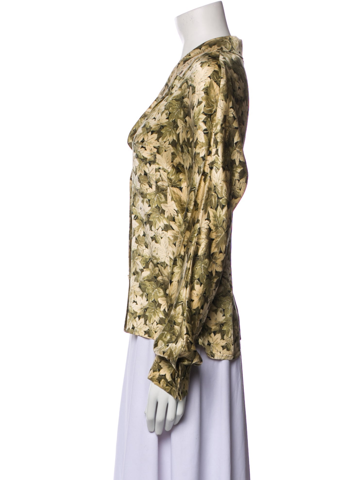 Valentino Silk Printed Blouse