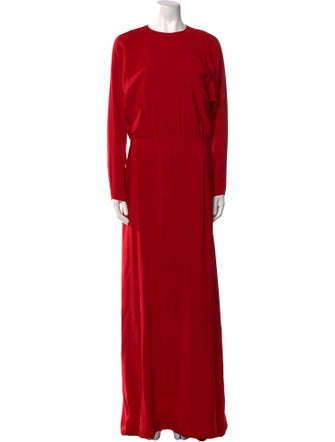 Valentino Silk Long Dress