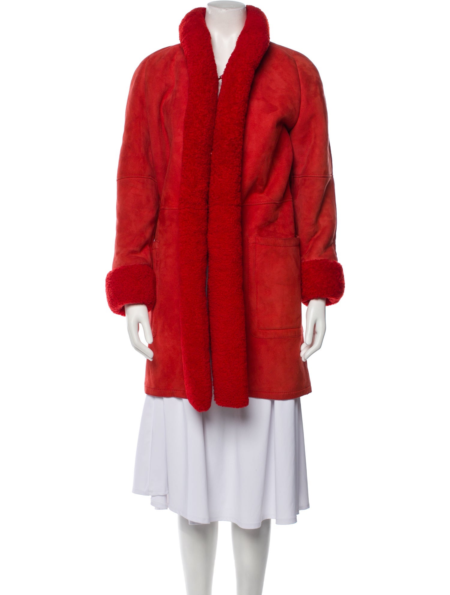 Valentino Vintage Late 1980's - Early 1990's Fur Coat