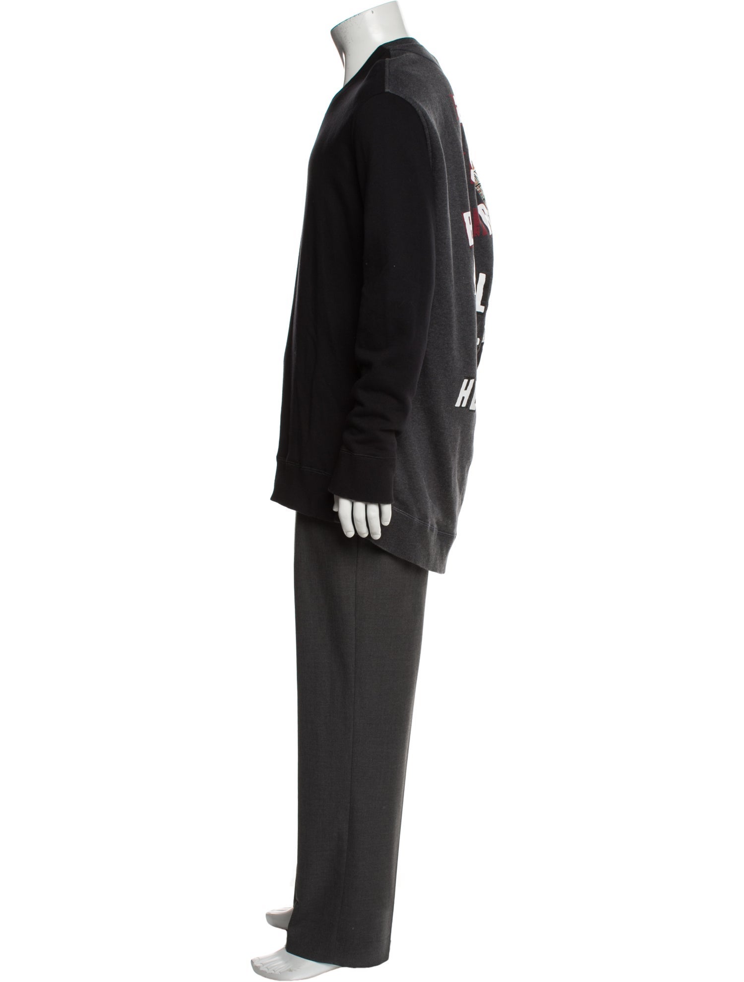 Valentino Crew Neck Long Sleeve Pullover