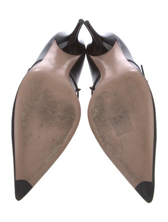 Valentino Rockstud Accents Leather Lace-Up Boots