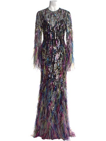 Valentino Dresses Printed Long Dress S