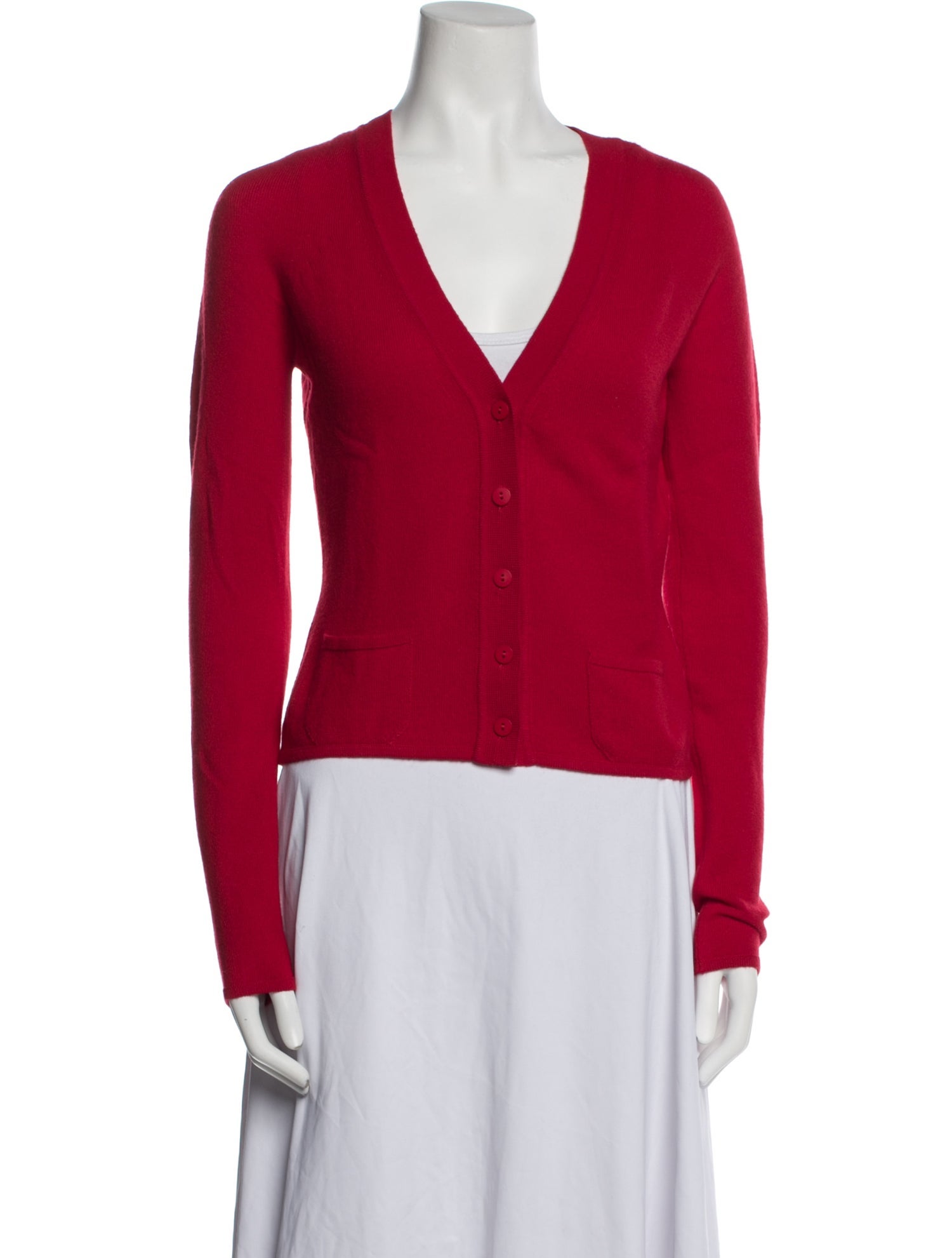 Valentino Cashmere V-Neck Sweater