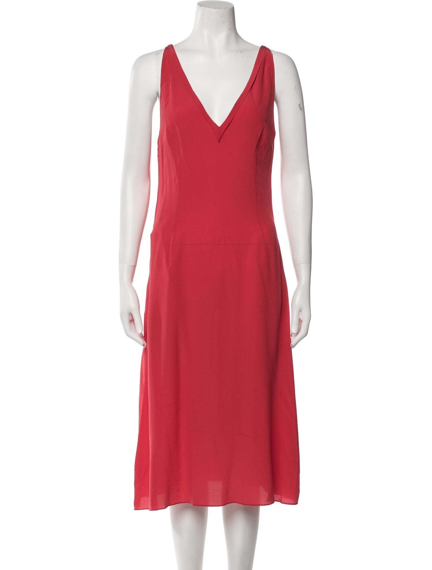 Valentino Silk Midi Length Dress